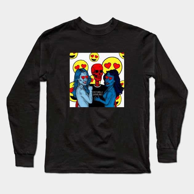 HEARTTHROB Long Sleeve T-Shirt by OLIVER HASSELL